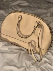 コーチ シエラ ドーム サッチェルバッグ ビーチウッド バッグ