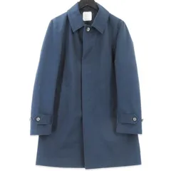 UNITED TOKYO ユナイテッドトウキョウ ステンカラーコート ボンディングハーフ 日本製  ネイビー 1  99000410