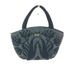 FEILER フェイラー ハンドバッグ  シェニール織り    ブラック レディース / 241006002935