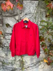 90s ポロ ラルフローレン スイングトップ ジャケット レッド