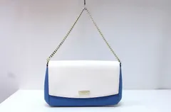 【221691】kate spade ケイトスペードニューヨーク  レザー チェーンショルダーバッグ クラッチバッグ