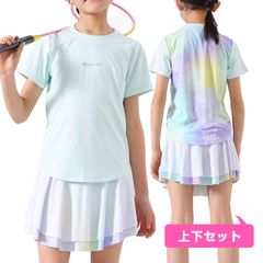ラッキーインラブ　ガールズ　テニス　ウェア　タンクトップ　パンツ　150cm ラッキーインラブ ガールズ テニス ウェア タンクトップ パンツ 150cm
