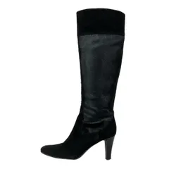 DIANA(ダイアナ) ロングブーツ 24.5 レディース - 黒