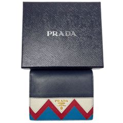 希少】PRADA プラダ パッチワークプラダ サフィアーノレザー 