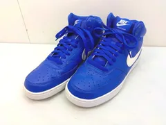 26g-168k【中古】NIKE ナイキ COURT VISION MID SL コートビジョン　ハイカット　スニーカー　CD5467-400　25.5cm　箱なし