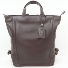 美品✨マザーハウス 2way リュック ブラウン レザー ハンドバッグ A4 