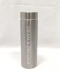 【219797】DEAN＆DELUCA ディーン＆デルーカ  GLOW 2021年8月号 特別付録　ステンレスボトル　水筒　未開封品 シルバー