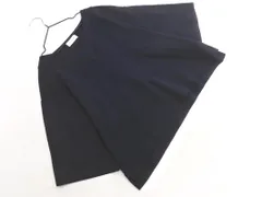 HUMAN WOMAN ヒューマンウーマン Vネック プルオーバー カットソー sizeM/濃紺 ■◇ レディース