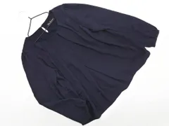 CLEAR IMPRESSION クリアインプレッション タック ブラウス シャツ size2/紺 ■◇ レディース