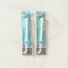 新品 ペンのり 2本セット セリア 透明のり 強力 速乾 文房具 SNS シール帳に