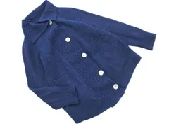 la.f... ラエフ ロートレアモン ウール100% ニット カーディガン size3/紺 ◇■ レディース