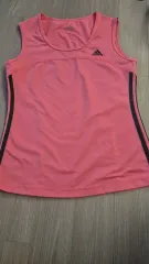 アディダス ピンク色 レディース ノースリーブ Tシャツ