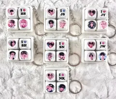 ENHYPEN（エンハイプン・エナプ）アンドチーム キーボードキーホルダー キーキャップキーホルダー トレカ トレカ 非公式グッズ グッズ キーホルダー