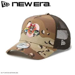 新品 NEWERA ニューエラ 正規品 パワーパフガールズ PPG コラボ メッシュキャップ メッシュ キャップ CAP 帽子 9FORTY AF キャラクター グッズ Y2K 刺繍 ハート メンズ レディース 迷彩 カモ カモフラ 14741732