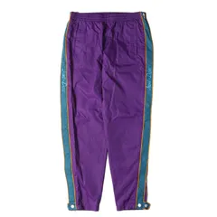 CONVERSE コンバース パンツ パープル サイズ:M | Just Don レオパードライン ナイロン トラックパンツ (Trackpant) | ボトムス ズボン | コラボ【メンズ】【中古】のサムネイル