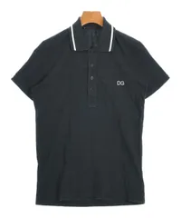 DOLCE &GABBANA ドルガバ 半袖ポロ レザープレート 黒 46 Dolce & Gabbana Men Logo Print Polo Shirt Short Sleeve | eBay