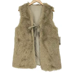 ニコアンド niko and... リバーシブルファーベスト レディース FREE 