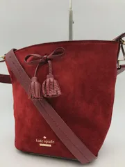 kate spade　ケイトスペード　ショルダーバッグ　スエード　ボルドー　4956