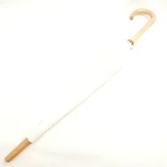 未使用 CHIKAZAWA 近沢レース 長日傘 リネン コットン レース レディース AM8182 