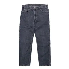 80s LEVIS リーバイス 505 先染め ブラック デニム パンツ ジーンズ