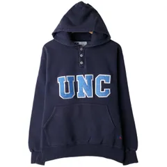 古着 ラッセル Russell HIGH COTTON スウェットハーフボタンパーカー USA製 メンズM相当/eaa610598