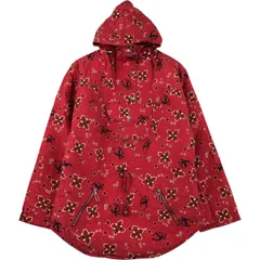 古着 ~90年代 エルエルビーン L.L.Bean 総柄 花柄 中綿アノラックパーカー パファージャケット レディースM相当 ヴィンテージ/eaa613175