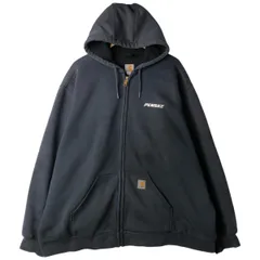 古着 カーハート Carhartt スウェットフルジップパーカー メンズXXL相当/eaa612937