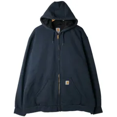 古着 カーハート Carhartt スウェットフルジップパーカー メンズXL相当/eaa612939