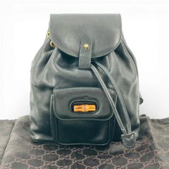 GUCCI ☆オールドバンブー リュック バックパック❣️希少クリーム