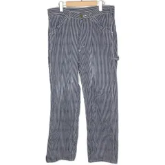 【倉吉店】 中古 Lee | リー パンツ DUNGAREES ワイドペインター ヒッコリーストライプ LM7288 サイズ：L 【107】