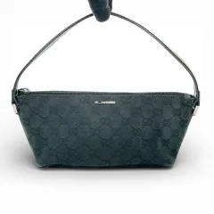 GUCCI GGキャンバス ブラック レディース アクセサリー ポーチ