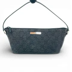 GUCCI GGキャンバス ブラック レディース アクセサリー ポーチ