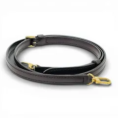 LOUIS VUITTON ブラウン レザー ショルダーバッグ