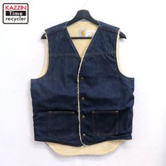 Carhartt デニム ボアベスト 70年代 - メルカリ