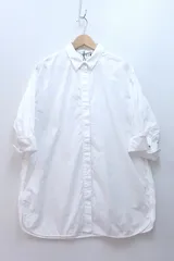 【222743】ZARA ザラ  オーバーサイズ 7分袖シャツ ロング丈  M ホワイト