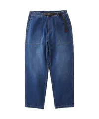 新品 [グラミチ] STRETCH DENIM LOOSE TAPERED RIDGE PANT｜ストレッチデニムルーズテーパードリッジパンツ (JP アルファベット L DARK USED)