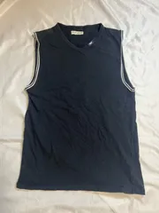 【223759】EMPORIO ARMANI エンポリオアルマーニ  ノースリーブカットソー　アンダーウェア　コットン94％　XL  ・ ブラック