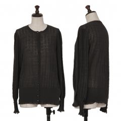 【美品✨】ミナペルホネン　ミストカーディガン　ニット　カシミヤ混　かぎ針編み 美品✨】ミナペルホネン ミストカーディガン ニット カシミヤ混 かぎ針