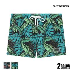 수영복 g-2309sw G-Station/지스테이션 보타니컬 플라워 서프 팬츠 쇼트 팬츠형 수영복 수영복 맨즈 남성 수영복