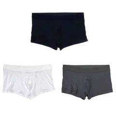 Calvin Klein CK カルバンクライン ボクサーパンツ アンダーウェア 下着 インナー メンズ 3P 3枚セット ブラック グレー ホワイト 並行輸入品