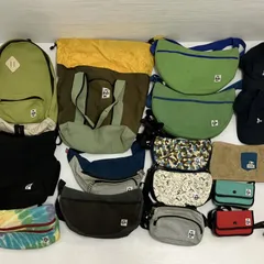 ◆ CHUMS チャムス 16点 まとめ商品 リュック トートバッグ ウエストポーチ ショルダーバッグ キャップなど 中古品