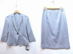 【224353】COUP DE CHANCE クードシャンス  タグ付き スカートスーツ セットアップ  ・36 グレー