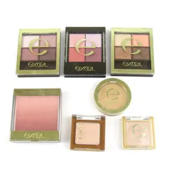 サナ エクセル アイシャドウ チーク 7点セット コスメ まとめて 大量 レディース SANA 【中古】