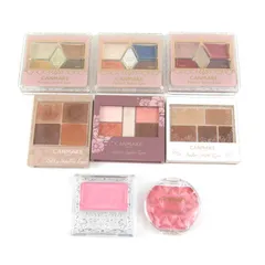 キャンメイク アイシャドウ チーク 8点セット コスメ まとめて 大量 レディース CANMAKE 【中古】