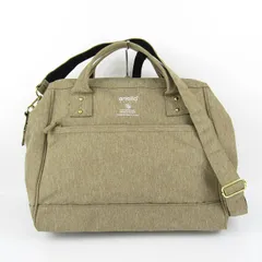 アネログランデ ショルダーバッグ 2way ミニボストンバッグ 鞄 カバン ブランド レディース ベージュ anello Grande 【中古】