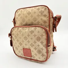 russet ラシット 縦型 モノグラム柄 ショルダーバッグ