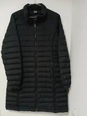 EIDER レディース ダウンジャケット ロング丈 ブラック 100