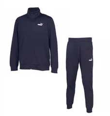 【新品】【上下セット】puma（プーマ）［メンズ・ユニセックス］ESS ポリスーツ CL トラックスーツ　トレーニングジャケット＋パンツ上下セット ジャージーセットアップ ジップアップ サッカー フットサル　ニューネイビー　687648-16