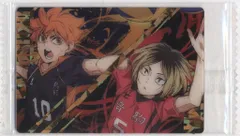 バンダイ ハイキュー!!ウエハース 特別弾/2696671 日向翔陽&狐爪研磨【レアカード】 22