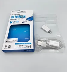 12PC5#84 エレコム カードリーダー Lightningコネクタ接続 MR-LD102WH